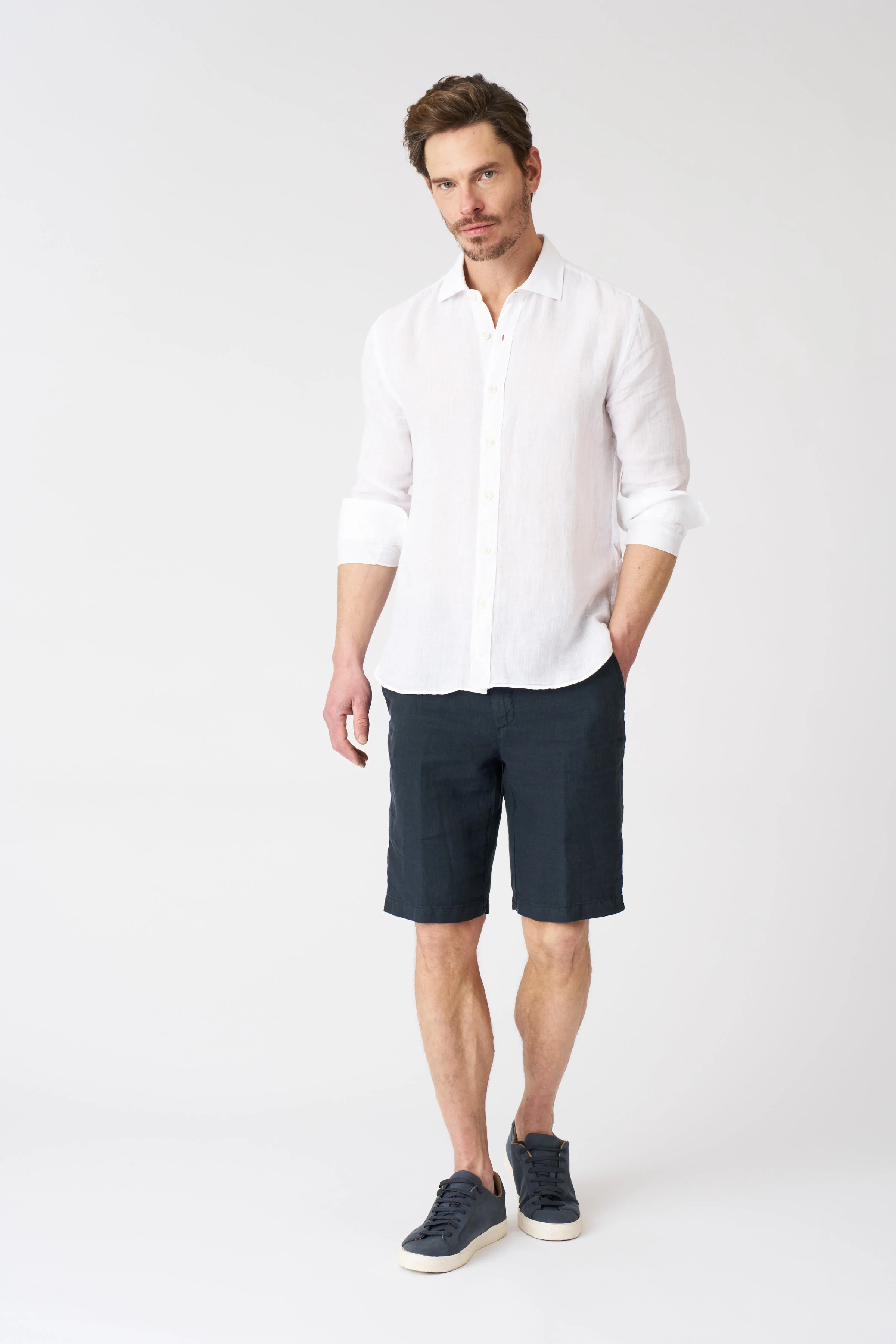 Long sleeve slim fit shirt - Image 4