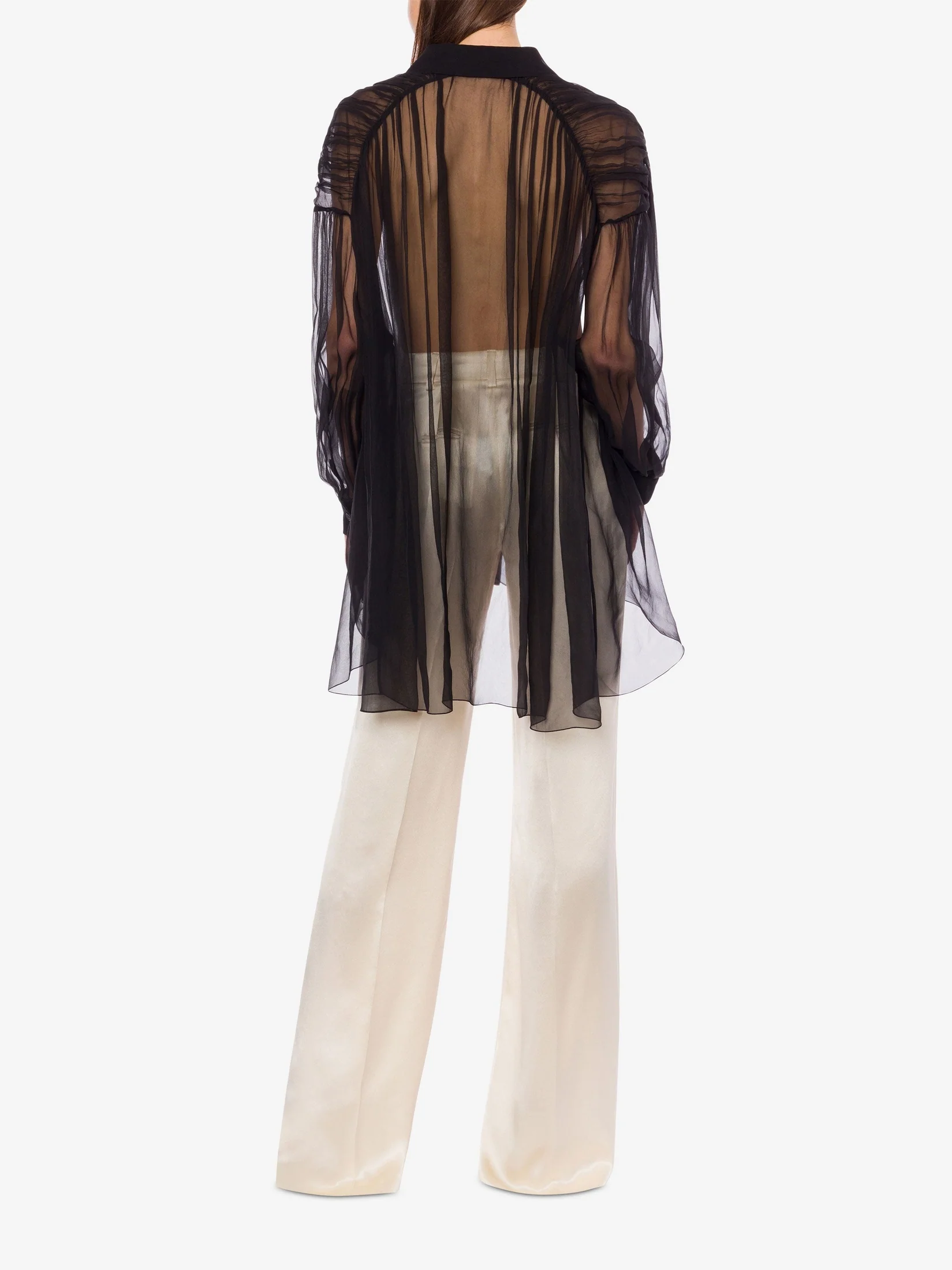 Organised chiffon shirt - Image 3