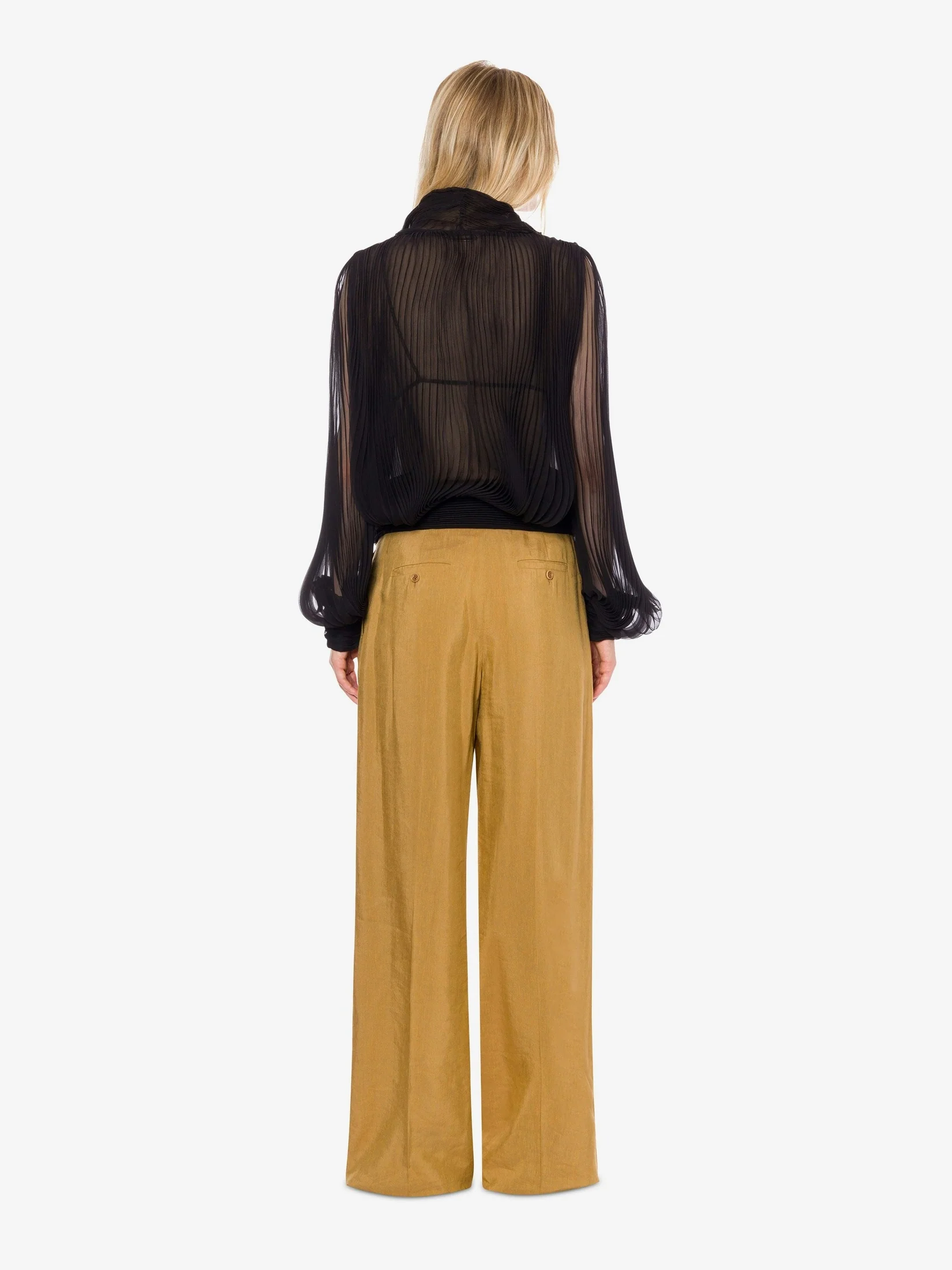 Organic organic chiffon blouse - Image 3