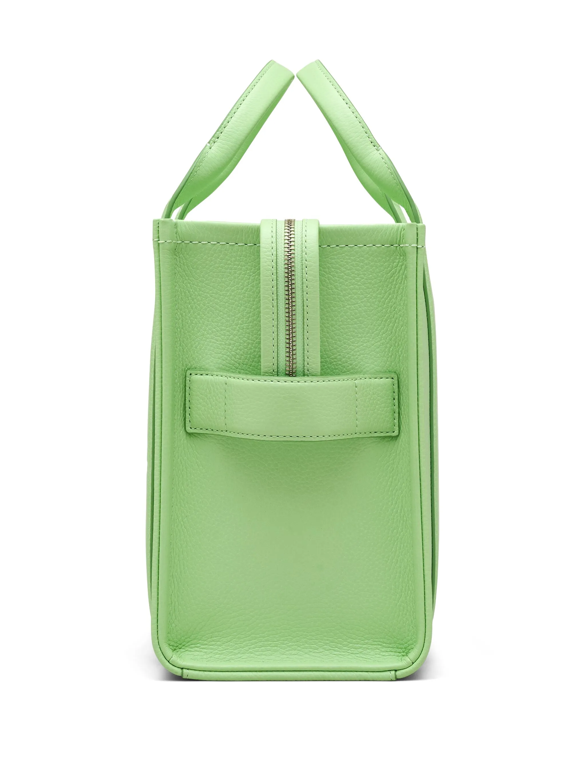 The leather medium tote bag - Image 5