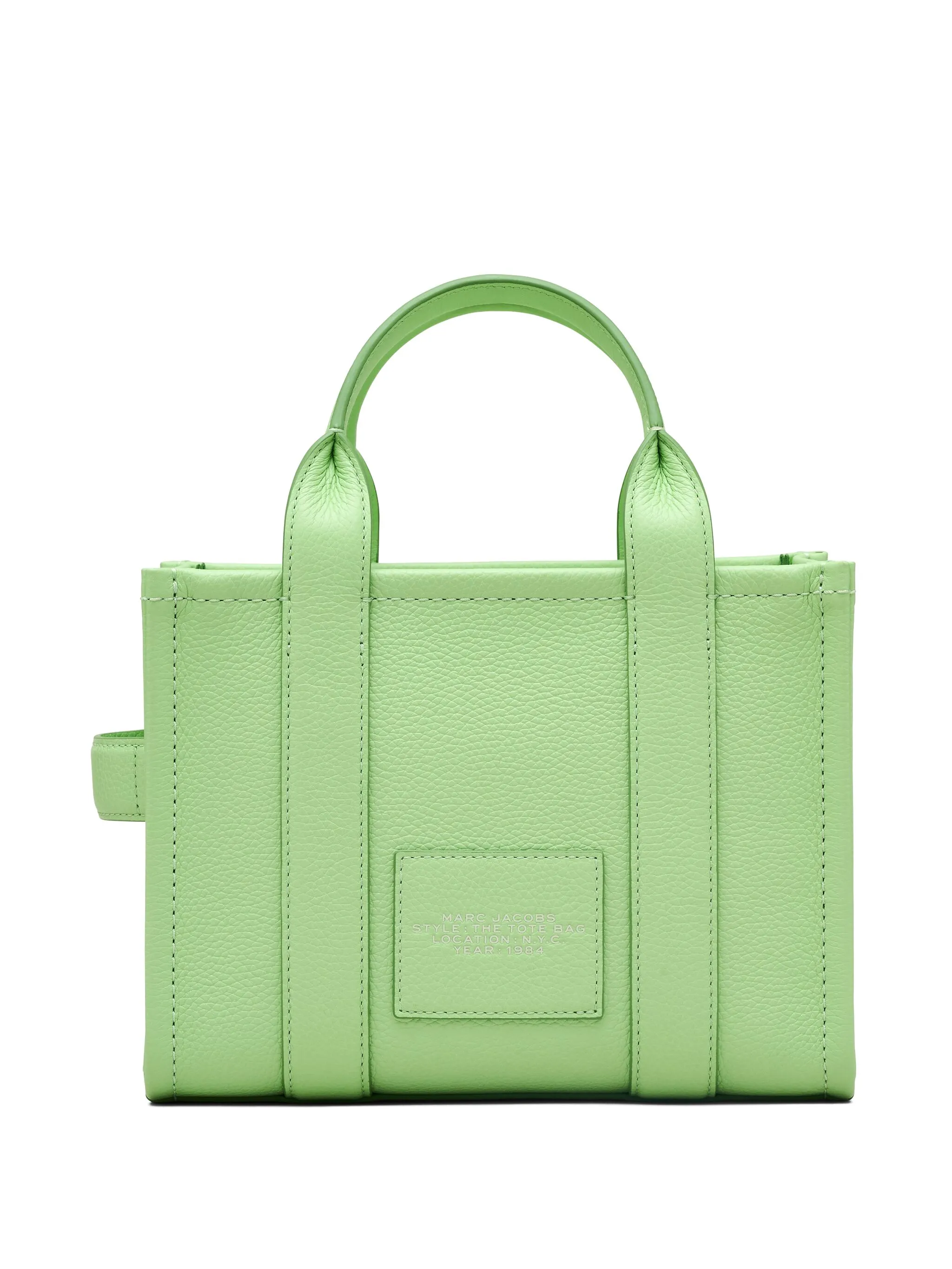 The leather small tote bag - Image 4